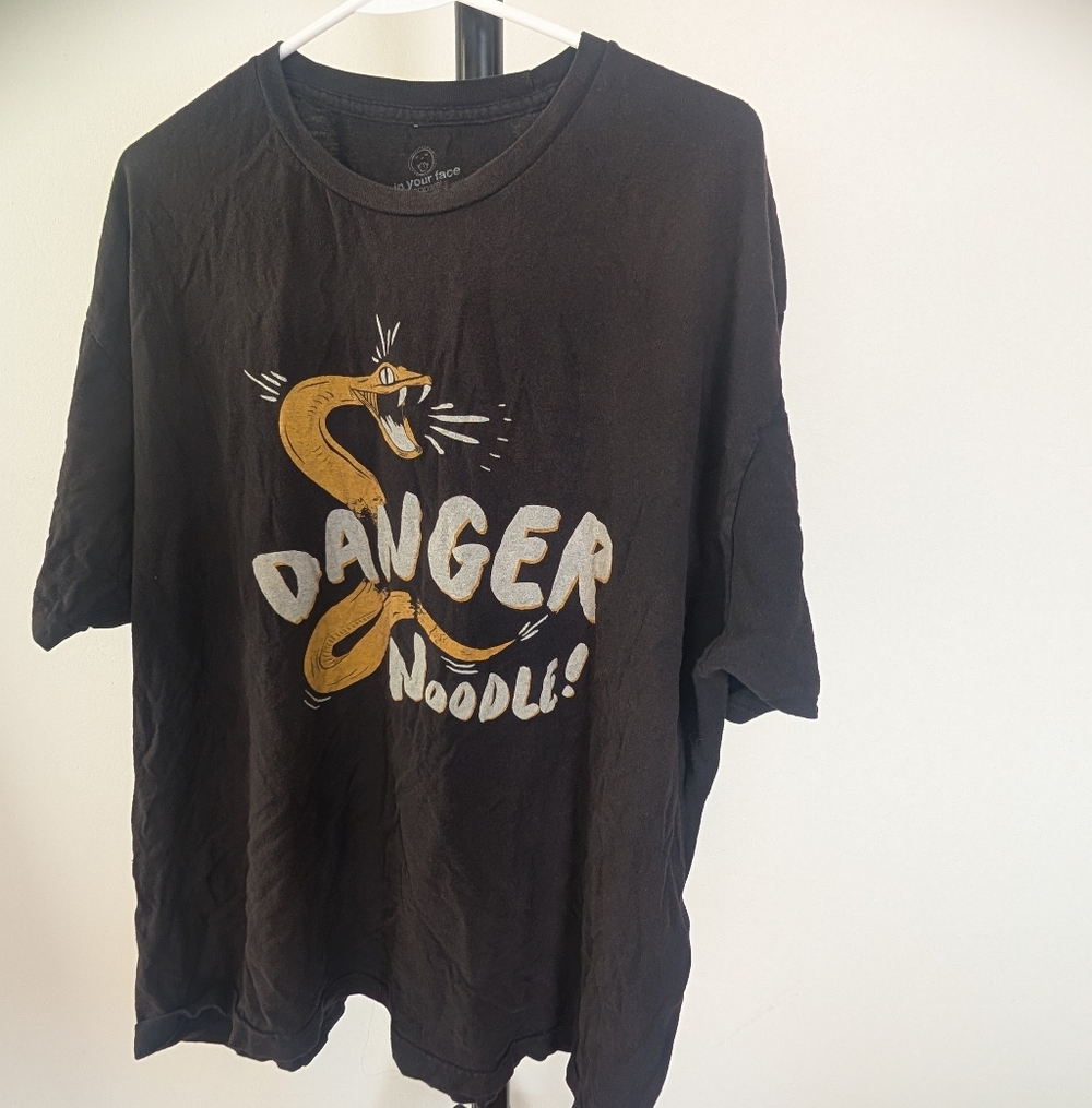 In Your Face Danger Noodle T-shirt